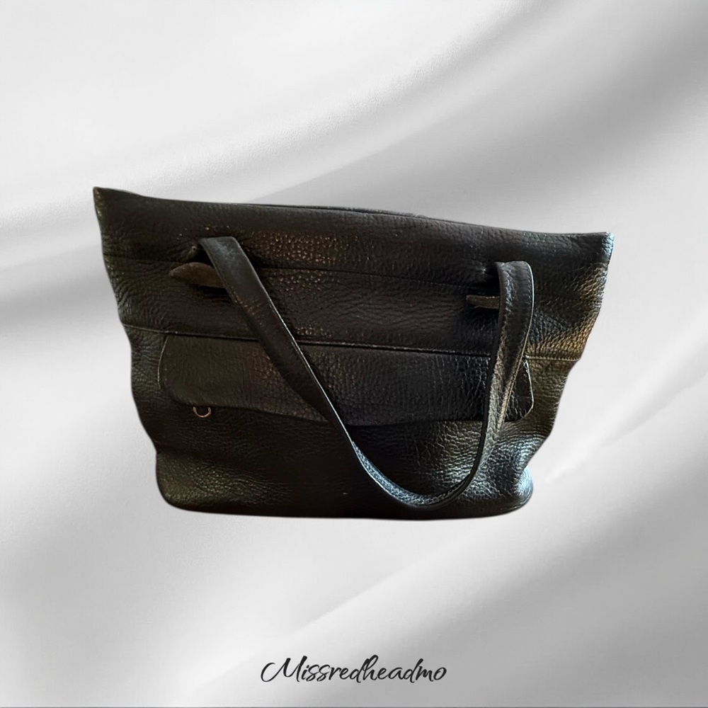 Vintage Justin Cowhide Leather Bag